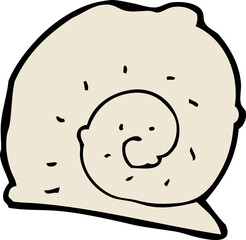 cartoon snail shell