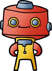 cartoon robot