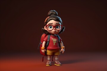 Back to school. Children preschoolers and schoolchildren going to educational institution. The road to school, morning gatherings for school, acquiring knowledge, mining information. 