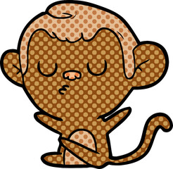 cartoon monkey