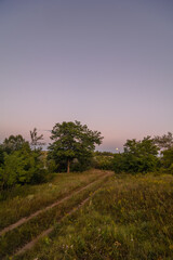 Obraz premium sunset in the mountains