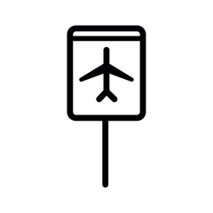 airport icon sign