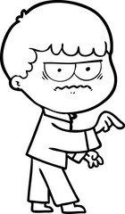 Obraz premium hand drawn cartoon illustration