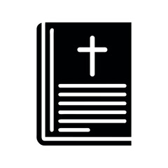 Fototapeta premium catholic religion bible silhouette