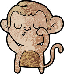 cartoon monkey