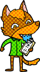 fox cartoon character