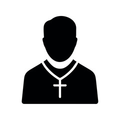 catholic religion priest icon