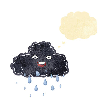 recommend clip art: cartoon raincloud with thought bubble