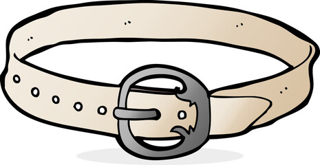 cartoon old belt