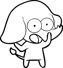 cute cartoon elephant