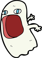 funny cartoon ghost