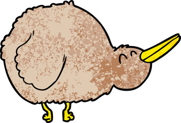 cartoon kiwi bird