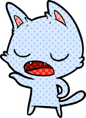 talking cat cartoon