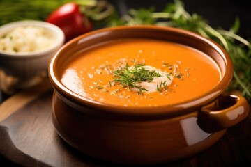 The epitome of luxury dining, our lobster bisque captivates with its rich and complex flavors, an amalgamation of succulent lobster, aromatic vegetables, and a touch of cream.