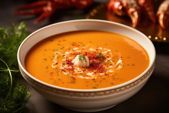 Dive into a culinary masterpiece our lobster bisque is a tribute to the oceans bounty, featuring tender lobster meat wrapped in a velvety embrace of flavors that dance on your palate.