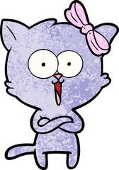 cartoon cat