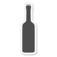 wine bottle sticker