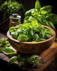 The aroma of fresh basil and oregano wafts from the dish, causing your taste buds to tingle in anticipation of the explosion of flavors it promises.