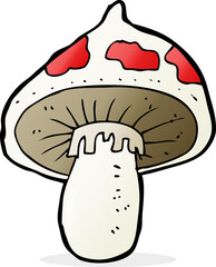 cartoon toadstool
