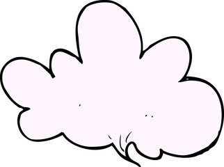 cartoon speech balloon