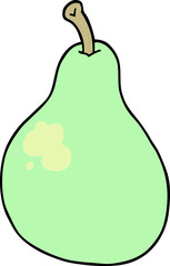 cartoon pear