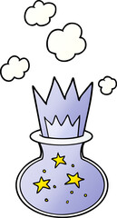 cartoon magic potion