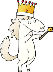 cartoon horse