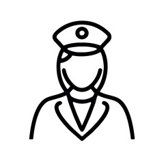 nurse icon illustration