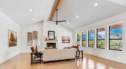 a home living room 