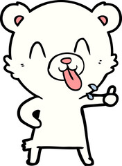 polar bear cartoon