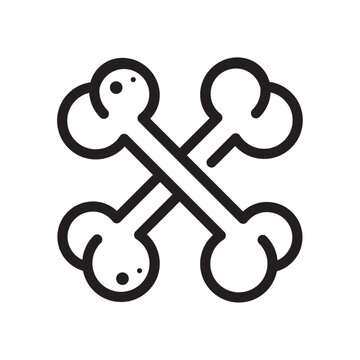 cross bone icon