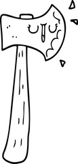 cartoon axe