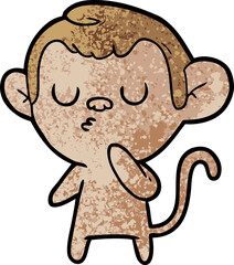 cartoon monkey