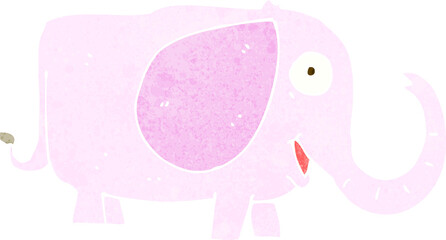 cartoon baby elephant
