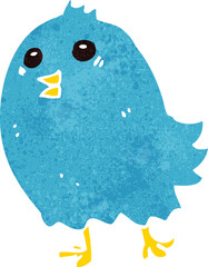cartoon bluebird