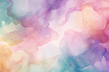 Attractive backdrop with textured watercolor; suitable for covers, designs, postcards, and business cards. Generative AI - obrazy, fototapety, plakaty