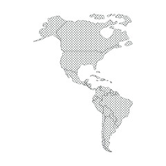 america colorless map