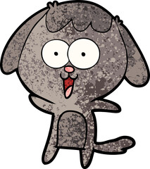cute cartoon dog