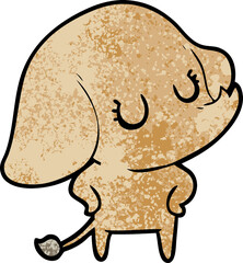 cute cartoon elephant