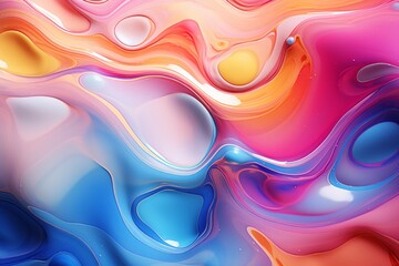 Abstract wallpaper, mockup or blank for design. Background or backdrop. Substrate for installation. Liquid abstraction