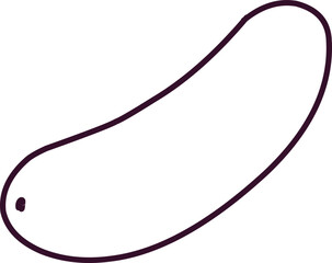 vegetable doodle lineart