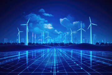 Renewable energy grids optimization, smart grid vulnerabilities, energy infrastructure protection. - obrazy, fototapety, plakaty