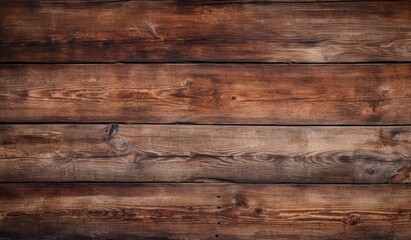 Obraz premium Wooden plank aesthetic design created with ai