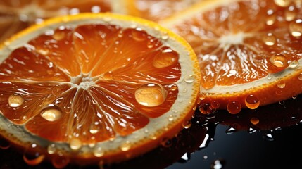Orange, Macro shot , Color Gradient, Background HD