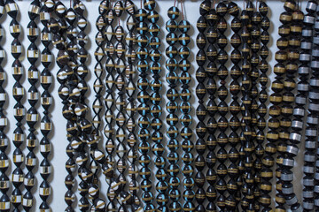 Set of praying beads of various color