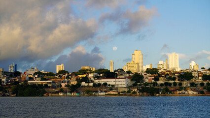 View from the Poteng river of Natal, Rio Grande do Norte, Brazil