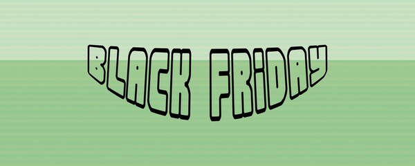 The text has been designed for The Black Friday event.