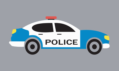 Police Car Vector and Clip Art