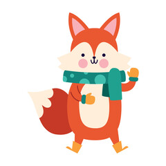 cristhmas character fox