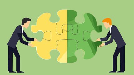 Concept vector illustration of LLM (Large Language Models).	
